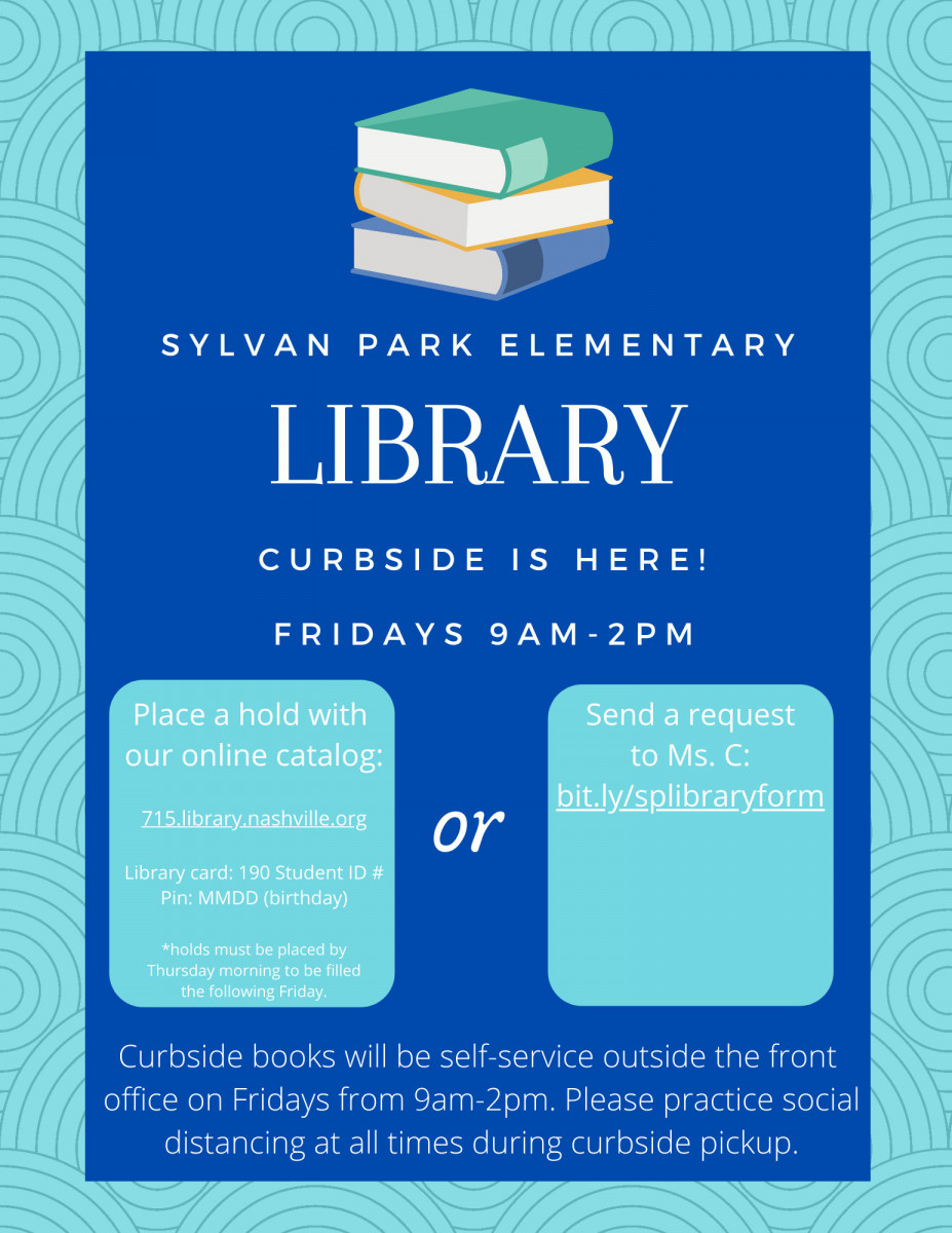 Sylvan Park Library Offers Curbside Pick-up! – Sylvan Park Paideia ...